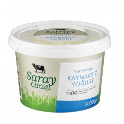 Yarım Yağlı Kaymaksız Yoğurt 2000 g